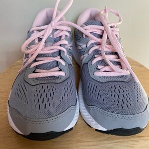 Women’s  Gray and Pink Athletic Shoes